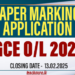 GCE O/L 2024 - Paper Marking Application