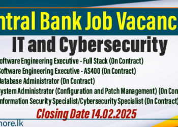 Central Bank Job Vacancies in IT and Cybersecurity