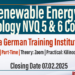 Renewable Energy Technology NVQ 5 & 6 Courses - Sri Lanka German Training Institute (SLGTI)