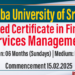 Advanced Certificate in Financial Services Management - Wayamba University
