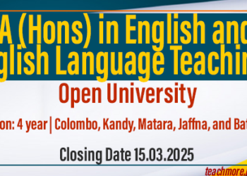 Open University Extends Deadline for BA (Hons) in English and English Language Teaching (2024/2025)