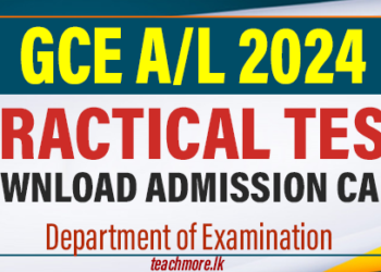 GCE A/L 2024 Practical Test