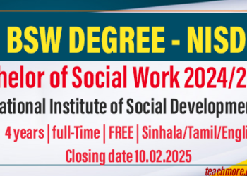 Bachelor of Social Work Degree Program 2024/2025 - NISD