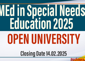 MEd in Special Needs Education 2025 - Open University