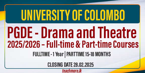 PGDE - Drama and Theatre 2025/2026 – Full-time & Part-time Courses