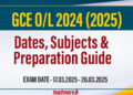 GCE O/L Exam 2024 (2025) in Sri Lanka – Dates, Subjects & Preparation Guide