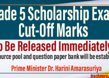 Grade 5 Scholarship Exam Cut-Off Marks