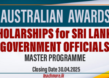 Australian Awards Scholarships (AAS) for Sri Lankan Government Officials