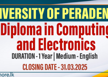 Diploma in Computing and Electronics - University of Peradeniya