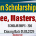 Indian Scholarship 2025- Degree, Masters, PhD