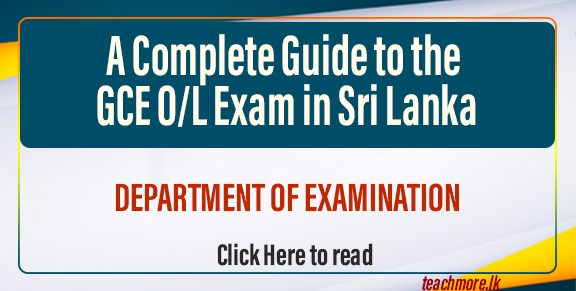 GCE O/L Exam in Sri Lanka