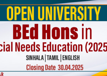 BEd (Hons) in Special Needs Education (2025/26)