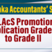 SLAcS Promotion Application Grade III to Grade II