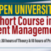 Short Course in Event Management
