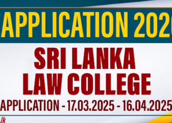 Sri Lanka Law College Application 2026