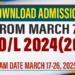 GCE O/L Examination 2024 (2025) Scheduled from March 17–26