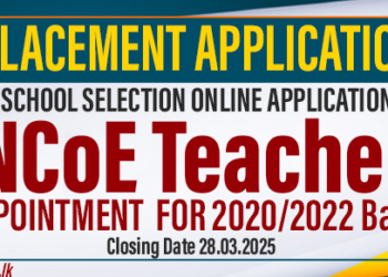 NCoE Teachers Placement Application