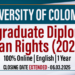 University of Colombo Extends Applications for Postgraduate Diploma in Human Rights (2025/26)