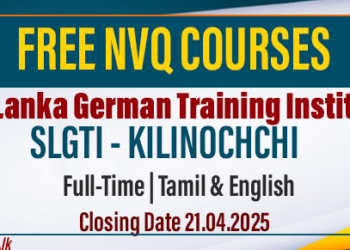 Sri Lanka German Training Institute Opens Free Admissions for July 2025 Intake