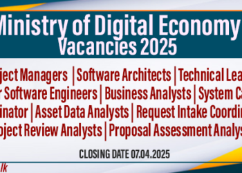 Ministry of Digital Economy Vacancies 2025
