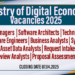 Ministry of Digital Economy Vacancies 2025