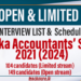 Interview List & Schedule for Sri Lanka Accountants’ Service Recruitment 2021 (2024)