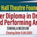 Higher Diploma in Drama and Performing Arts (2025/2026) at Tower Hall Theatre Foundation