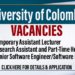 University of Colombo Announces Job Vacancies Across Various Departments