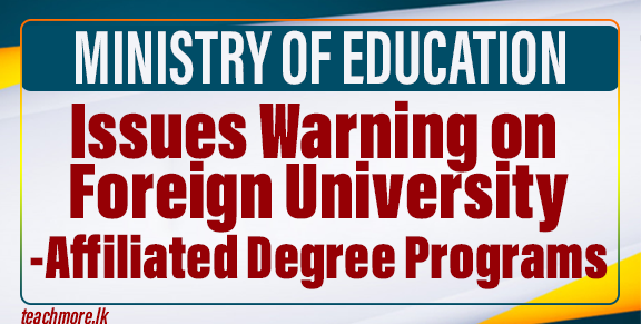 Foreign University-Affiliated Degree Programs