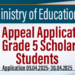 2024 Grade 5 Scholarship School Appeal Applications