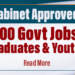 Cabinet Approves Recruitment of 30000 Graduates and Youth to State Sector