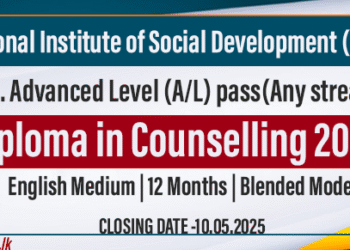 Diploma in Counselling 2025 – National Institute of Social Development (NISD)