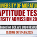 Aptitude Test University of Moratuwa