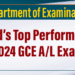 Island’s Top Performers in 2024 GCE A/L Examination