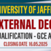 BA Degree - University of Jaffna
