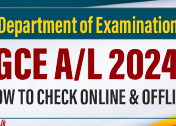 GCE A/L Results 2024 – How to Check Online & Offline