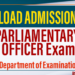 PARLIAMENTARY OFFICER Exam