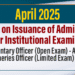 Admission Cards for Institutional Examinations