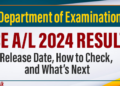 GCE A/L 2024 Results: Release Date, How to Check, and What’s Next