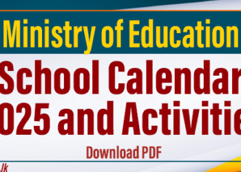 School Calendar 2025 and Activities