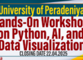 University of Peradeniya to Host Hands-On Workshop on Python, AI, and Data Visualization