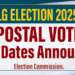 Postal Voting Dates