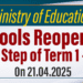 Schools Reopen for Final Step of Term 1 – 2025