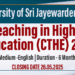 Teaching in Higher Education (CTHE) 2025