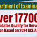 Over 177000 Candidates Qualify for University Admission Based on 2024 GCE A/L Results