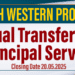 Annual Transfers of Sri Lanka Principal Service – North Western Province (Wayamba)