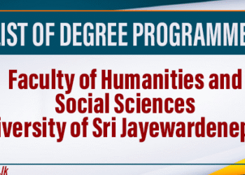 Degrees at University of Sri Jayewardenepura 2024/2025: Your Guide to Humanities and Social Sciences