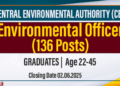 Central Environmental Authority Announces 136 Vacancies for Environmental Officers