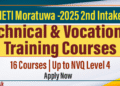 IETI Moratuwa Announces 2025 Intake for Technical & Vocational Training Courses
