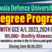 Undergraduate Cadetship Programme - Kotelawala Defence University (KDU)